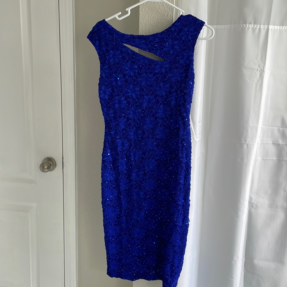 Blue dress size 8